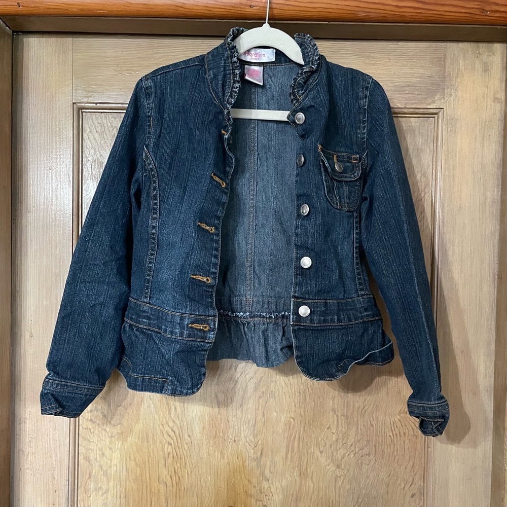Xhilaration Girls Size Medium Jean Jacket